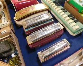 Vintage Hohner harmonicas