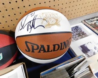 Shane Battier signed basketball