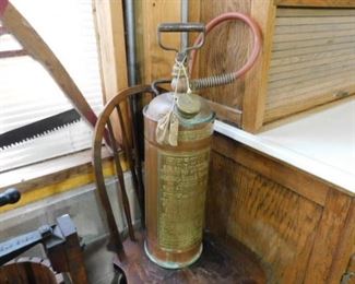 Vintage Rescue fire extinguisher 