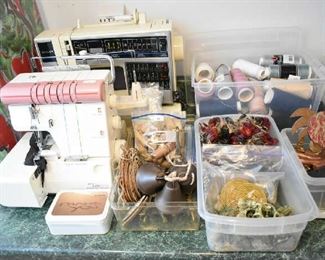SERGER, SEWING MACHINE, SERGER THREAD, CRAFT