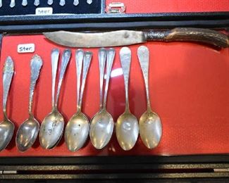 STERLING SPOONS