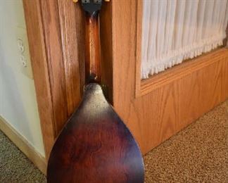 BACK OF MANDOLIN