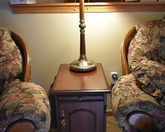 ACCENT TABLE, LAMP