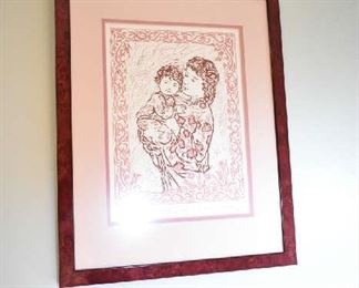 SIGNED WALL ART