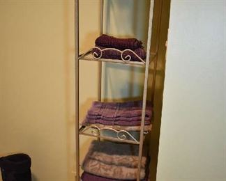 TOWEL RACK, TOWELS