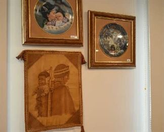 COLLECTOR PLATES, LEATHER PIECE