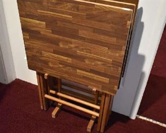 TV TRAY SET