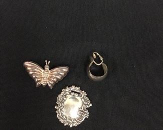 3 Piece Miscellaneous Sterling and .925 Jewelry Pieces