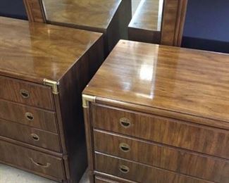 Drexel Chest of Drawers and Mirror