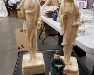 #1116: 4 Asian Art Figurines
Look at measurements for sizes