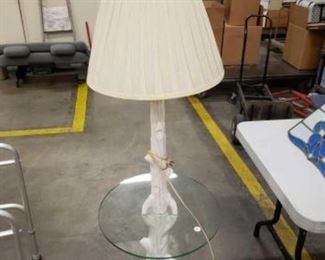#1710: 63" Tall End Table/Lamp
Measures approximately 63" tall