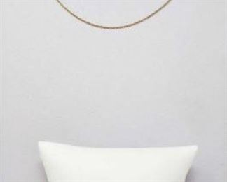 #136: 10k Gold Chain and Bracelet, 2.6g
Bracelet and necklace combined weigh approx 2.6g, bracelet measure approx 7", necklace measures 17.5"
