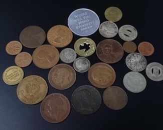#255: Assorted Coins and Tokens
Assorted Coins and Tokens
