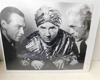 Boris Karloff, Peter Lorre & Bella Lugosi 