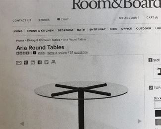 Aria Round Table