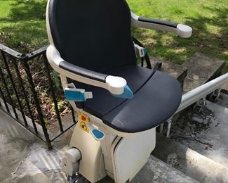 Outdoor Chair Lift https://ctbids.com/#!/description/share/155772