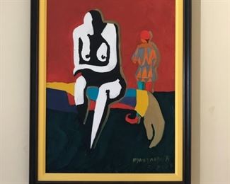 002A Abstract Nude by Vukajlovic https://ctbids.com/#!/description/share/159929