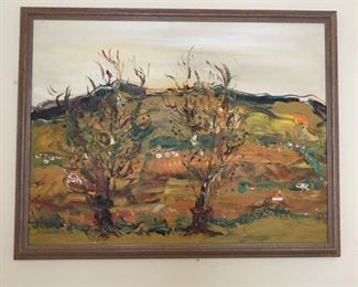 Landscape in Neutral Autumn Colors https://ctbids.com/#!/description/share/159965