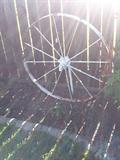 Wagon wheel and it spins