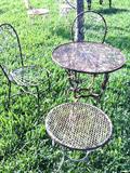 Vintage metal yard sets 2