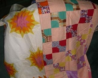 quilts / bow tie / sun burst