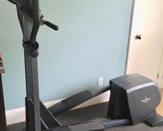 Elliptical fitness equipment by Nordic Track