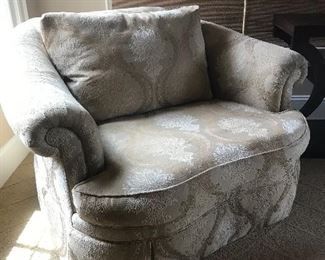 Oversized chair by Ethan Allen