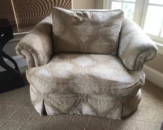 Oversized chair by Ethan Allen