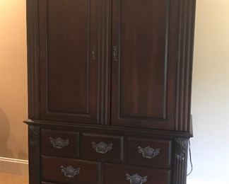 Large wardrobe / tv cabinet by Bernhardt
