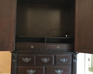 Large wardrobe / tv cabinet by Bernhardt