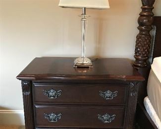 Pair of bedside tables by Bernhardt