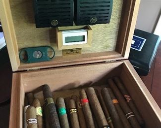 Humidor & cigars