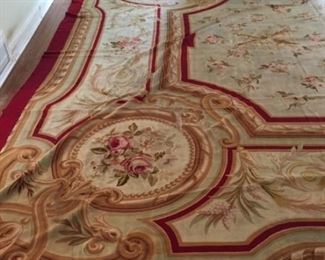 Aubusson Rug , 30 ft. x 14.5 ft.