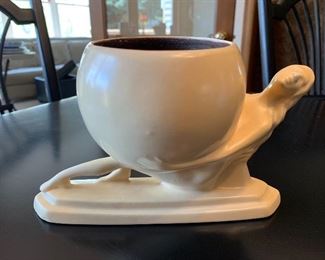 Vintage Red Wing Rum Rill #567 Athena Nude Art Deco vase c1930’s