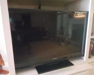 One of several flat panel TVs