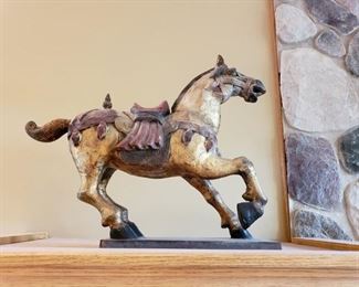 LARGE ASIAN HORSES