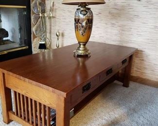 MISSION COFFEE TABLE