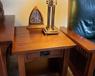 MISSION LAMP, CLOCK
