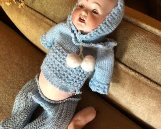 Antique German porcelain doll