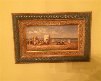 Painting on board