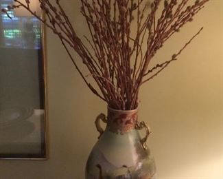 Tall Nippon vase