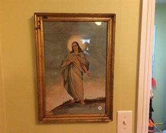 Jesus painting