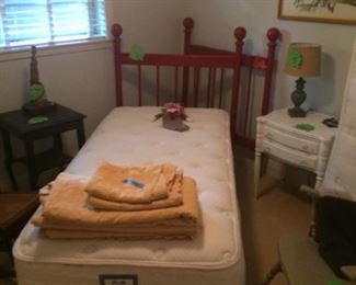 Pair twin beds