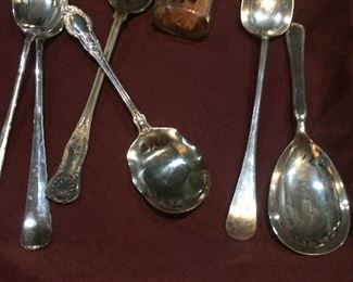 Silver-plate spoons