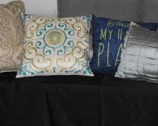 Collection of nice pillows!