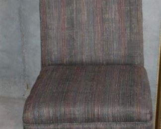 Cute Parsons Chair with tapestry upholstery!