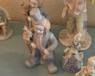 Assortment of Porcelain Figurines