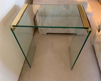 Side Accent Glass Table Suggested $15