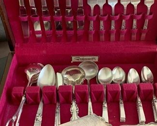 Silver Plate flatware set - Community Service for 6