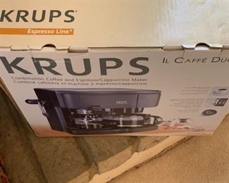 Krups Il Caffe Duomo - Never Used $100